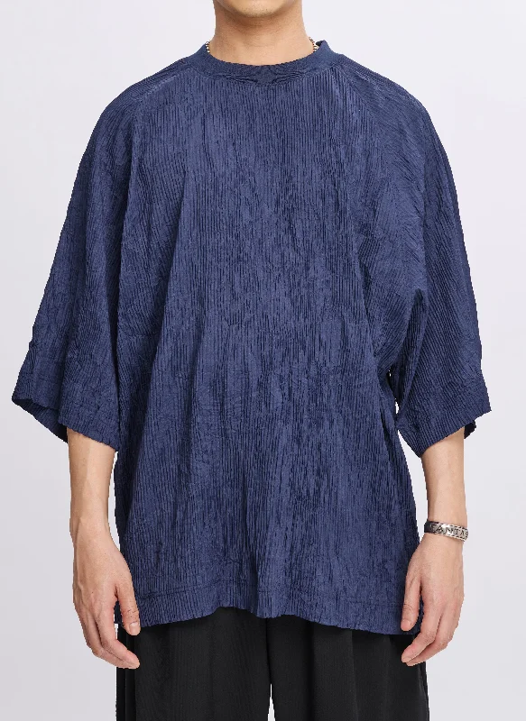 Polyester Pleated Pullover