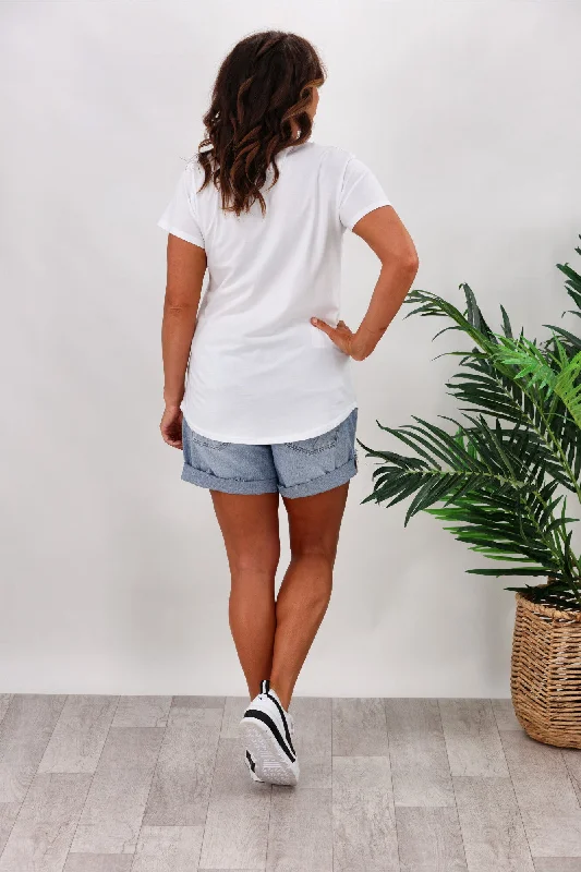 AS Colour Mali Tee White