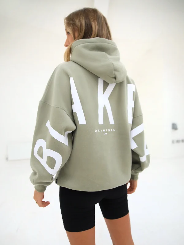 Isabel Oversized Hoodie - Olive