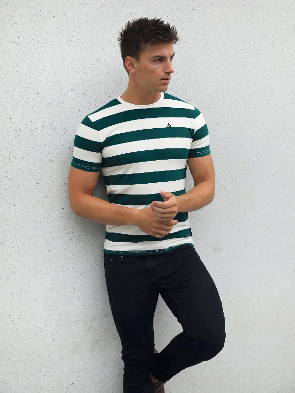 Loano Stripe T-Shirt - Green