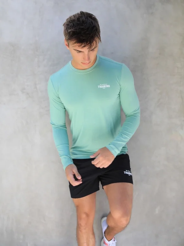 Long Sleeve Training T-Shirt - Sage Green