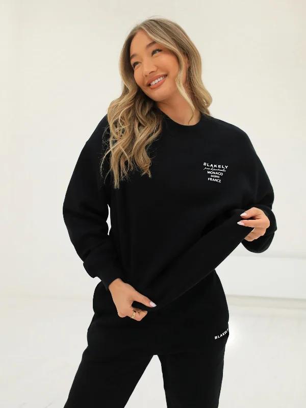 Monaco Women's Jumper - Black