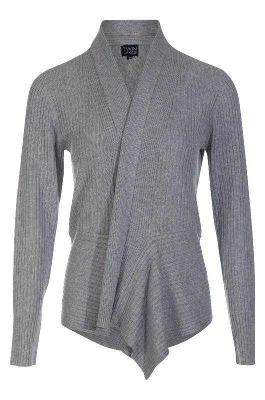 Touch of Wool Cardigan | SILVER MARLE | 6336ZZ