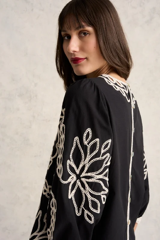 Embroidered Cotton Blouse