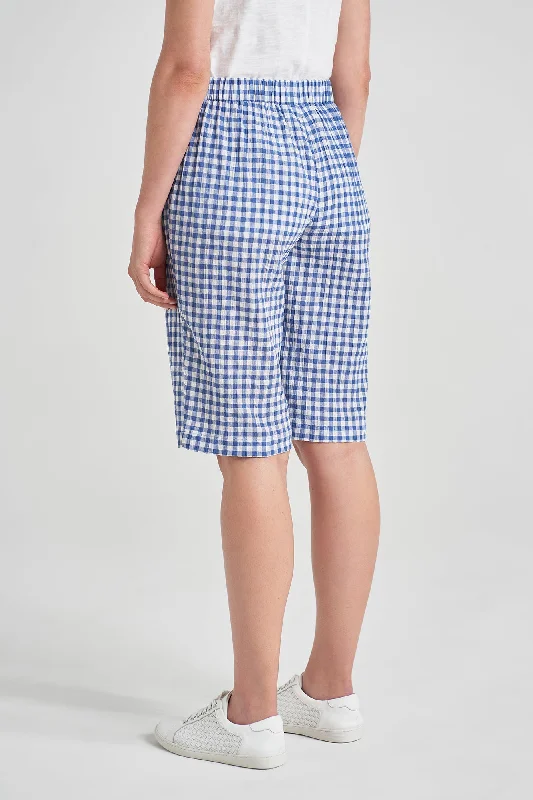 Cotton Gingham Short