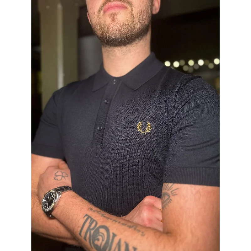 Fred Perry - K7623 Navy Knit - Polo