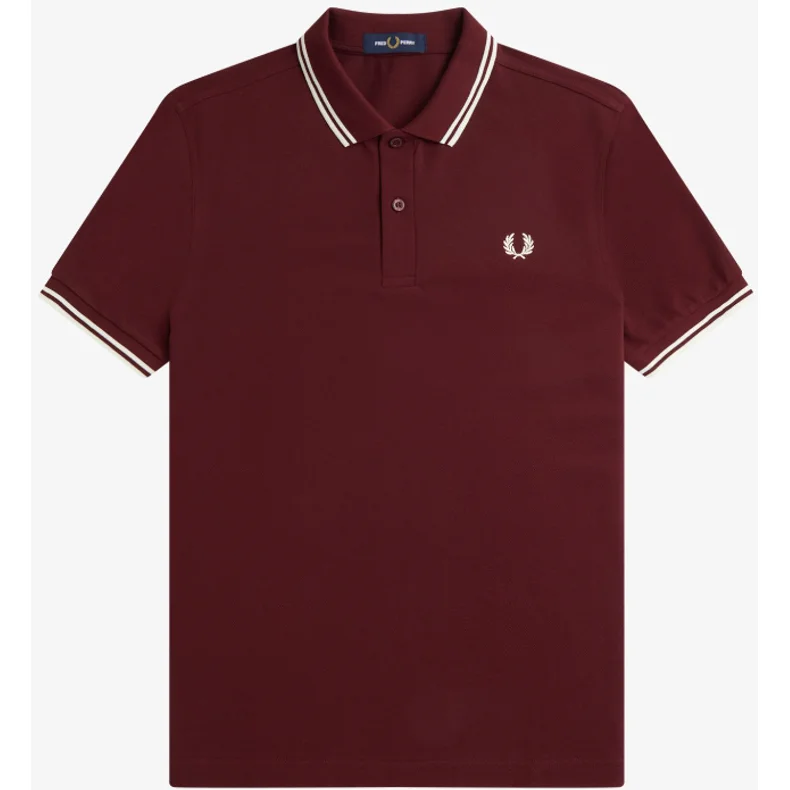 Fred Perry - M3600 Twin Tipped Oxblood - Polo