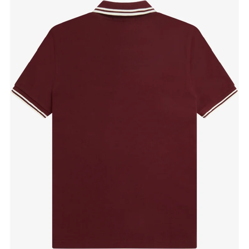 Fred Perry - M3600 Twin Tipped Oxblood - Polo