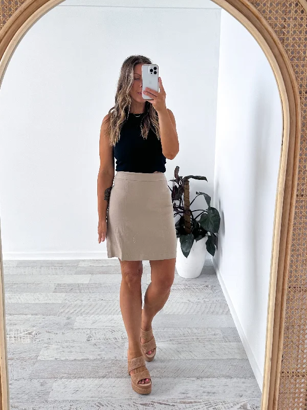 Lucy Skirt - Mocha