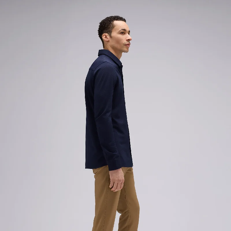 Men's Merino Button-Up