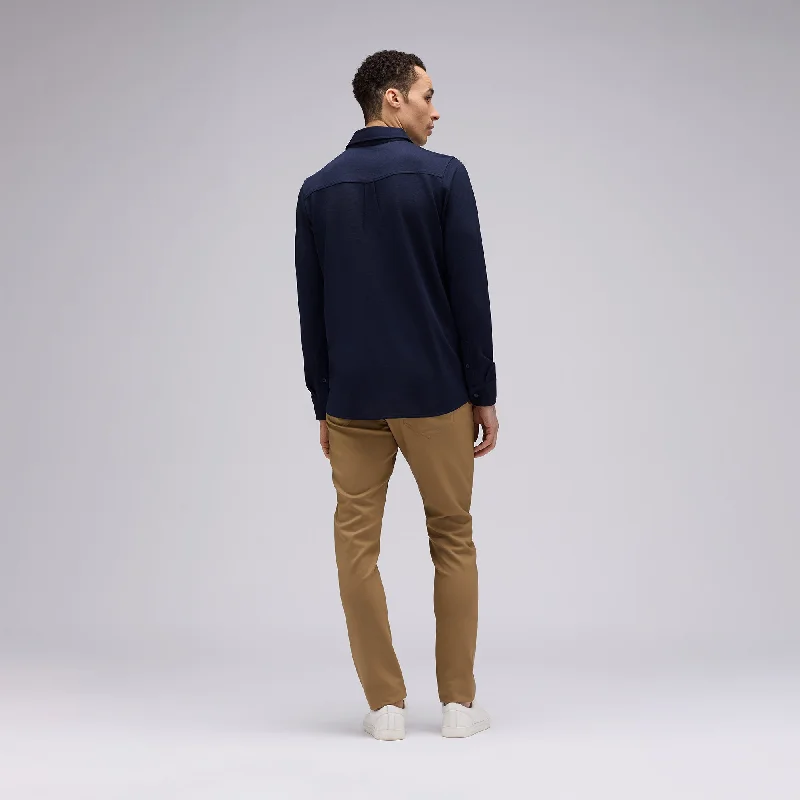 Men's Merino Button-Up