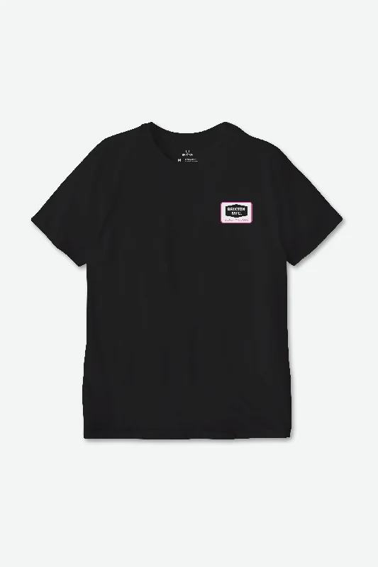 Neon Fallbrook S/S Standard T-Shirt - Black