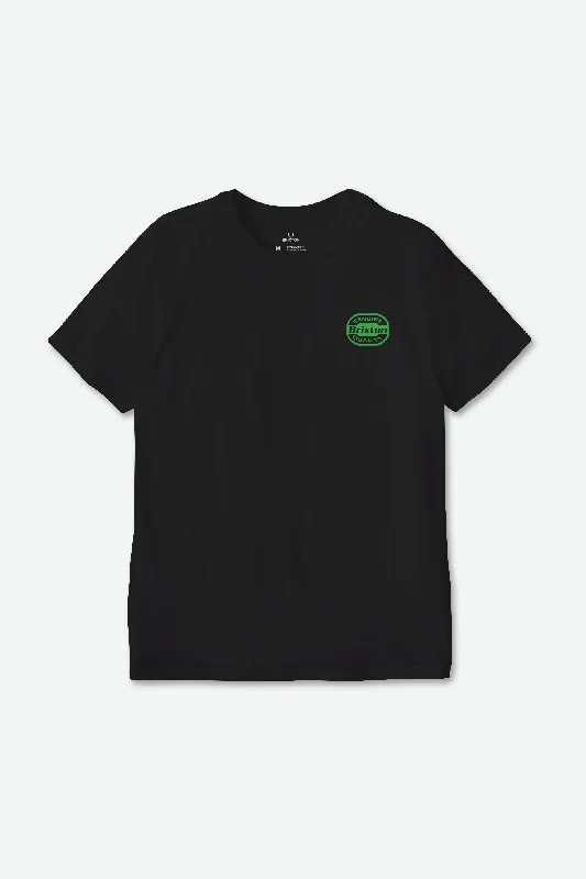 Neon Keaton S/S Standard T-Shirt - Black