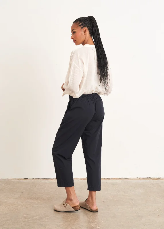 PRU COTTON TROUSER - DARK BLUE