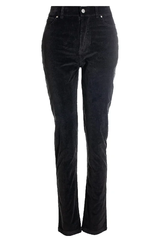 Cotton Cord Regular Jeans | CHARCOAL | 6184ZZ