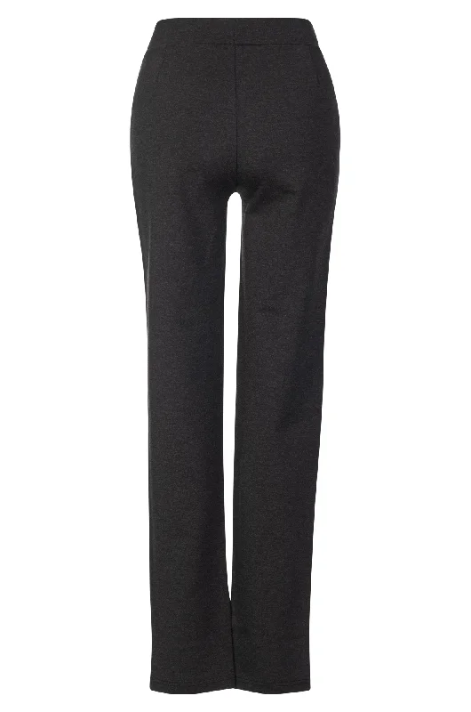 Pull on New Ponti Regular Pants | CHARCOAL MARLE | 7764ZZ