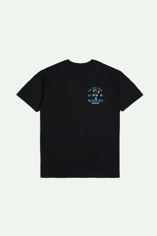 Rhythmic S/S Standard T-Shirt - Black