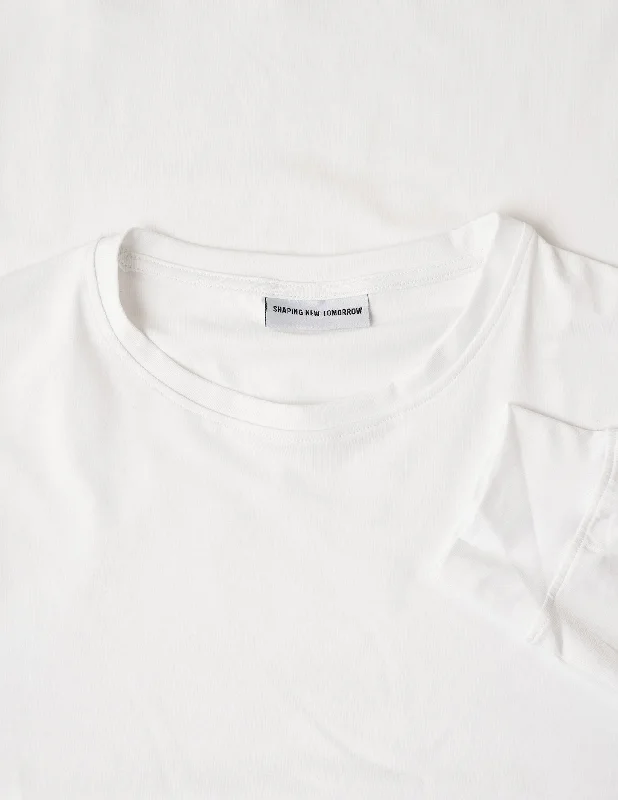 Supima Long-Sleeved T-shirt White