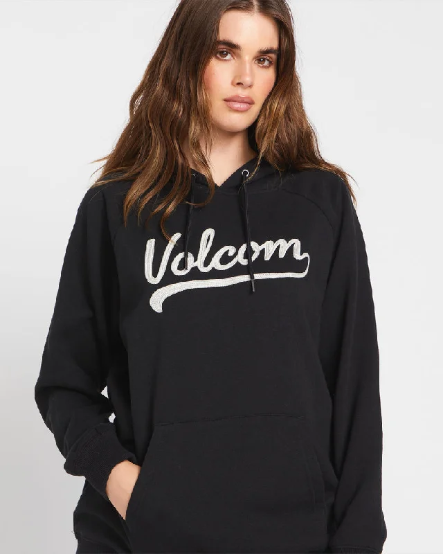 Volcom Truly Stoked BF Hoodie Black