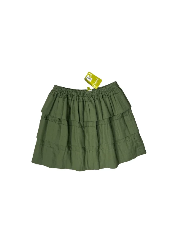 Green Skirt Midi Clothes Mentor, Size S