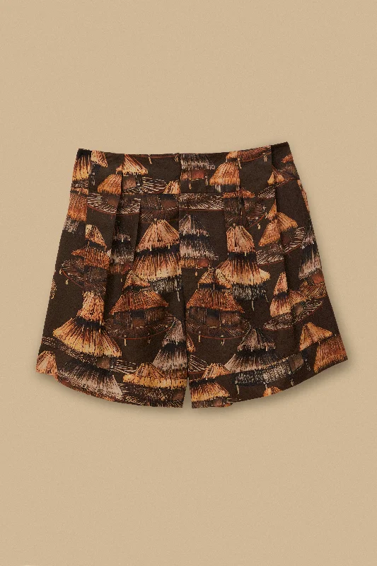 Brown Shuhu Short