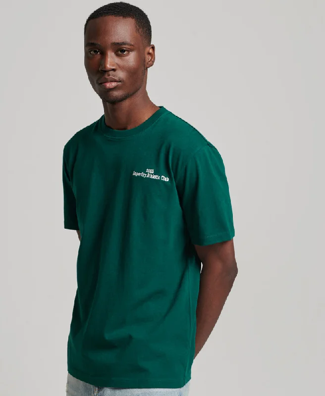 Code Athletic Club Embroidered T-Shirt | Green