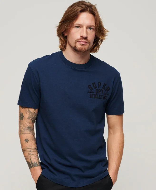 Embroidered Superstate Athletic Logo T-Shirt | Pilot Mid Blue