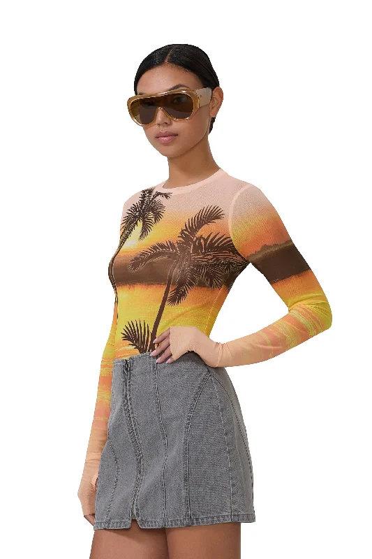 Kaylee Top - Sunrise Palms