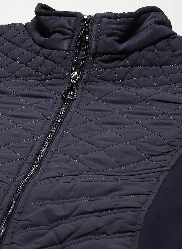 Midnight blue quilted Jacket