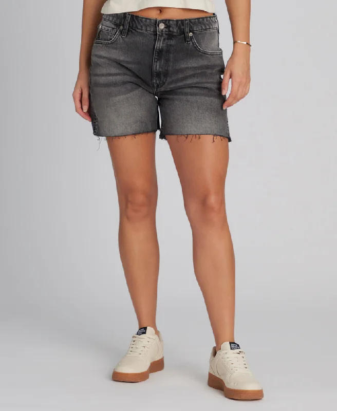 Vintage Mid Rise Cut Off Shorts | Wolcott Black Stone