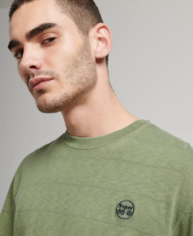 Vintage Texture T Shirt | Olive Khaki